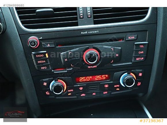 2012 A4 1.8 TFSI 8 Multitronic 160 hp 3KOL "SUNROFF / BOYASIZ"