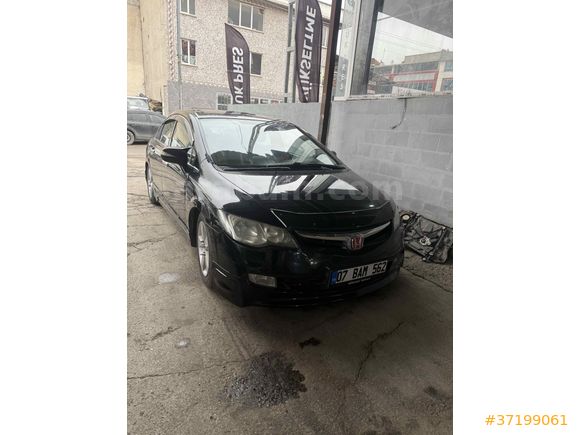 Sahibinden Honda Civic 1.6 Elegance 2008 Model  280.000 km Siyah
