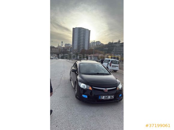 Sahibinden Honda Civic 1.6 Elegance 2008 Model  280.000 km Siyah