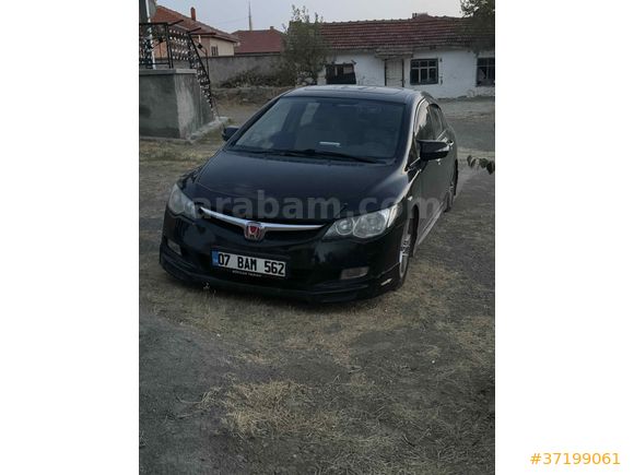 Sahibinden Honda Civic 1.6 Elegance 2008 Model  280.000 km Siyah