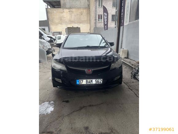 Sahibinden Honda Civic 1.6 Elegance 2008 Model  280.000 km Siyah