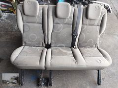 RENAULT KANGO 3 ÇIKMA ORJİNAL KOMPLE ARKA 3'LÜ KOLTUK