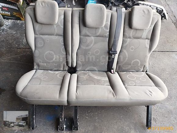 RENAULT KANGO 3 ÇIKMA ORJİNAL KOMPLE ARKA 3'LÜ KOLTUK