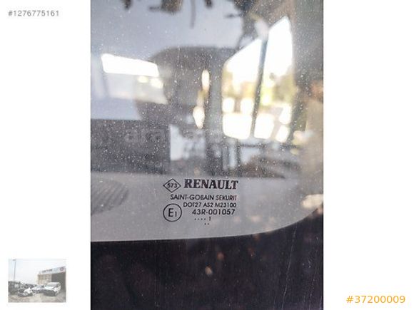 RENAULT KANGO 3-4 ÇIKMA ORJİNAL SOL ARKA KELEBEK CAMI