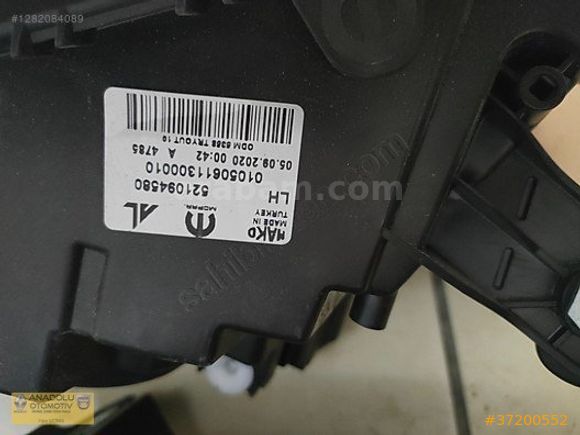 fiat doblo 4 sağ sol far orjinal