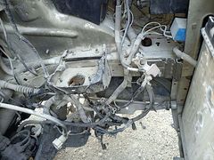 Peugeot Partner motor içi tesisatı 1.9 dizel