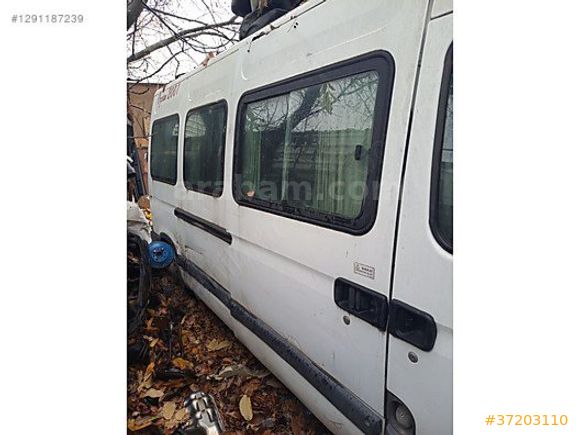 Renault Master 1 sürgülü kapı orta kapı