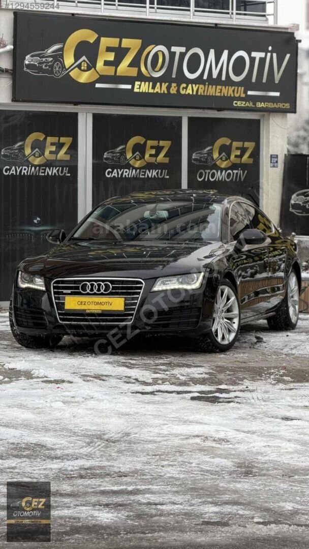 Galeriden Audi A7 3.0 TDI 2011 Model Kayseri 320.000 km Siyah 1