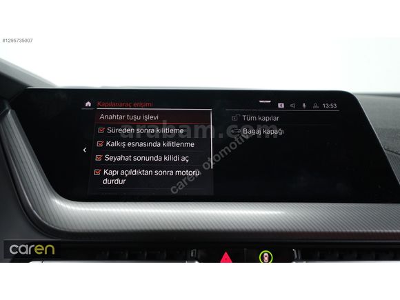 CAREN'DEN HATASIZ M SPORT 50.YIL SHADOW DERİ KOLTUK ISITMA CAM T