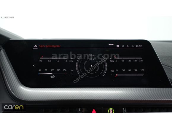 CAREN'DEN HATASIZ M SPORT 50.YIL SHADOW DERİ KOLTUK ISITMA CAM T