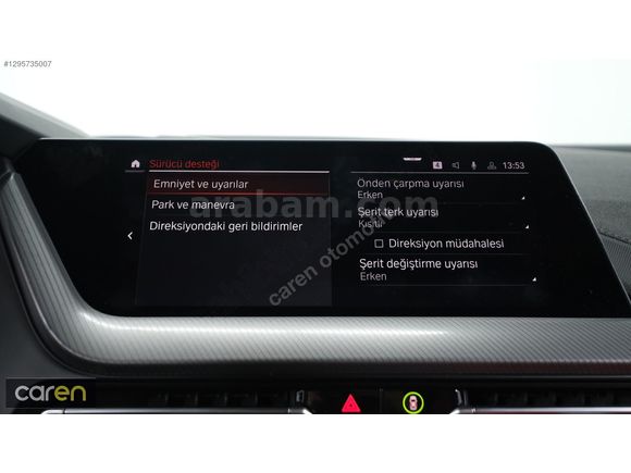 CAREN'DEN HATASIZ M SPORT 50.YIL SHADOW DERİ KOLTUK ISITMA CAM T