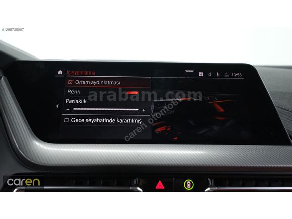 CAREN'DEN HATASIZ M SPORT 50.YIL SHADOW DERİ KOLTUK ISITMA CAM T