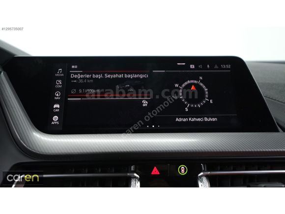 CAREN'DEN HATASIZ M SPORT 50.YIL SHADOW DERİ KOLTUK ISITMA CAM T