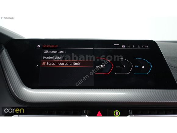 CAREN'DEN HATASIZ M SPORT 50.YIL SHADOW DERİ KOLTUK ISITMA CAM T