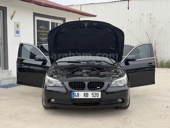 EMSALSİZ BMW 520i E60 ORJİNAL 165 BİN KM'de BAKIMLI+SUNROOF