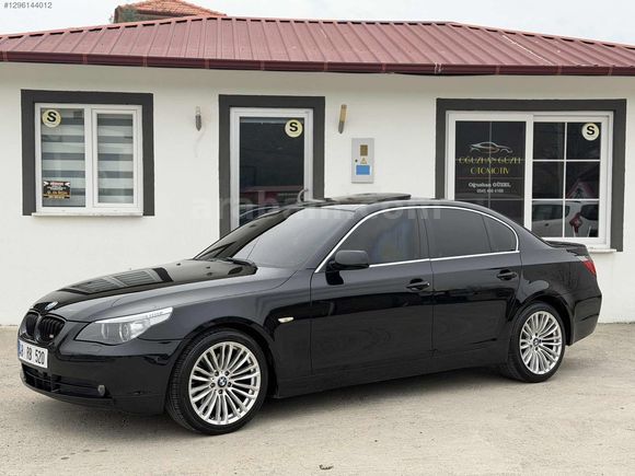 EMSALSİZ BMW 520i E60 ORJİNAL 165 BİN KM'de BAKIMLI+SUNROOF
