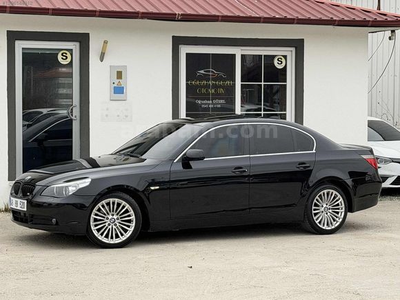 EMSALSİZ BMW 520i E60 ORJİNAL 165 BİN KM'de BAKIMLI+SUNROOF