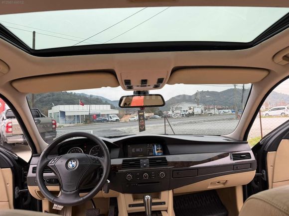 EMSALSİZ BMW 520i E60 ORJİNAL 165 BİN KM'de BAKIMLI+SUNROOF