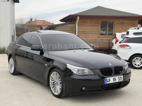 EMSALSİZ BMW 520i E60 ORJİNAL 165 BİN KM'de BAKIMLI+SUNROOF