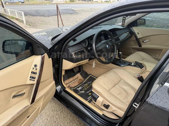 EMSALSİZ BMW 520i E60 ORJİNAL 165 BİN KM'de BAKIMLI+SUNROOF