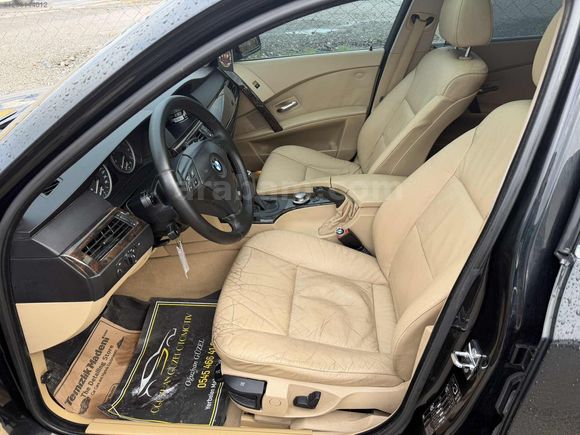 EMSALSİZ BMW 520i E60 ORJİNAL 165 BİN KM'de BAKIMLI+SUNROOF