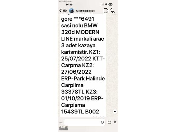 HATİPOĞLU 2018 dünüşüm hatasız 320d M SPORT