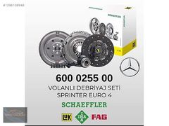 SRD GARAJ VOLANLI DEBRİYAJ SETİ SPRINTER EURO 4 600025500