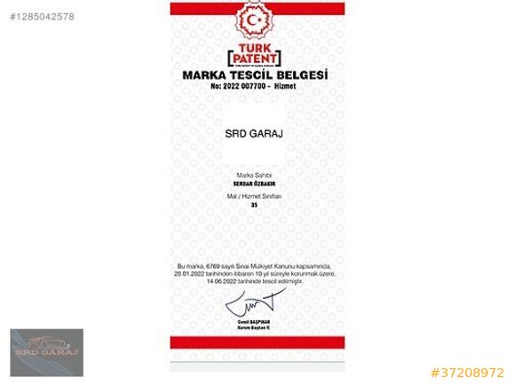 SRD GARAJ VOLKSWAGEN CADDY 2010-14 SAĞ SOL FAR CAMI