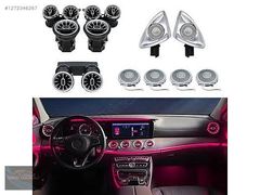 SRD GRJ MERCEDES E SERİSİ W213 AİRWENT IŞIKLI 4D TWETTER SET