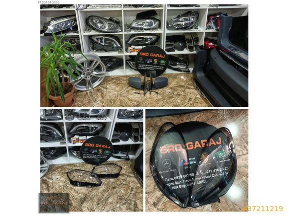 SRD GARAJ MERCEDES SPRİNTER SPR907910 SAĞ SOL 2018- FAR CAMI
