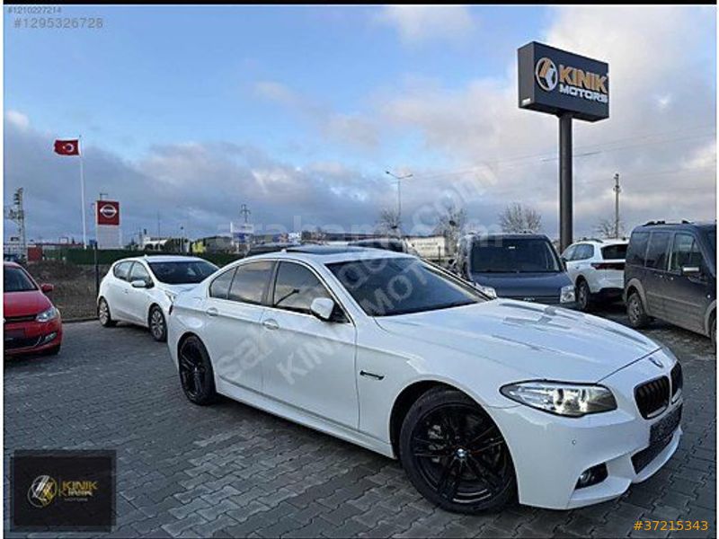 BMW 5 SERİSİ 520İ COMFORT 2014 MODEL TEKİRDAĞ 175.000 KM BEYAZ