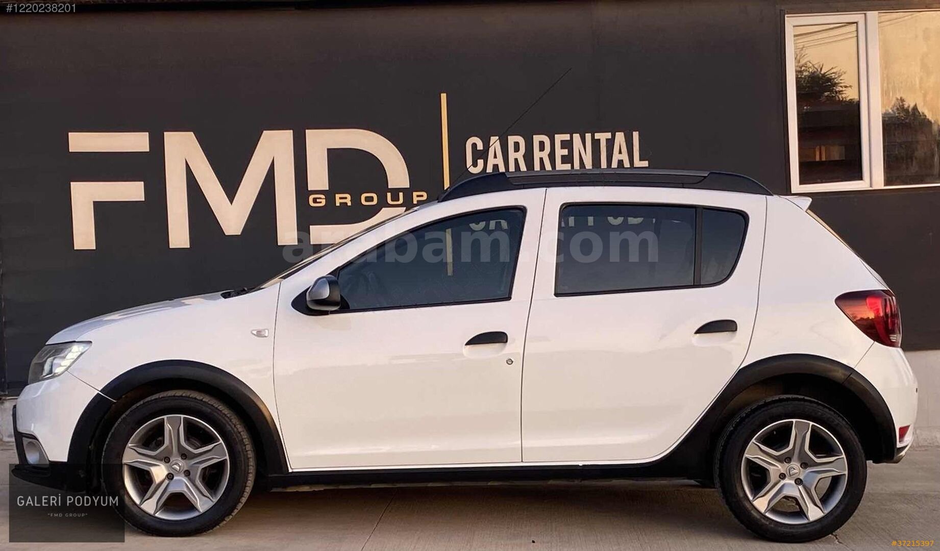 Galeriden Dacia Sandero 0.9 TCe Stepway 2018 Model Antalya 170.000 km Beyaz 6