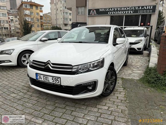 BOYASIZ 2021 CİTROEN C-ELYSEE 1.5 BLUEHDİ FEEL TAKAS TAKSİT KRD