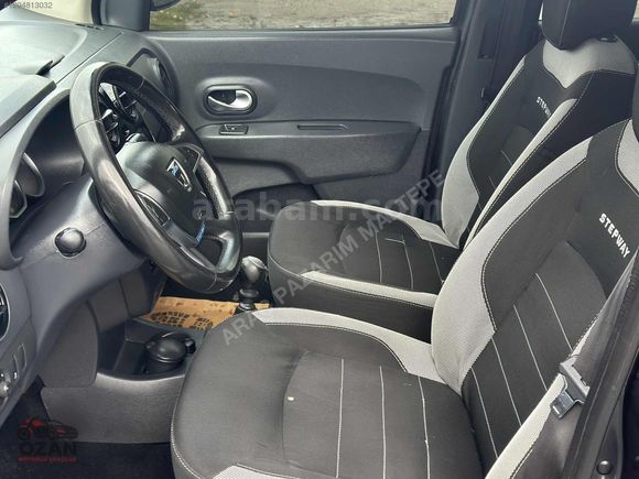 **7 KİŞİLİK** OTOMOBİL LODGY 110 BG 6 İLERİ STEPWAY 188.000 KM