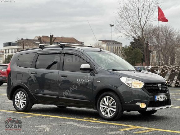 **7 KİŞİLİK** OTOMOBİL LODGY 110 BG 6 İLERİ STEPWAY 188.000 KM