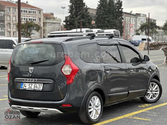 **7 KİŞİLİK** OTOMOBİL LODGY 110 BG 6 İLERİ STEPWAY 188.000 KM