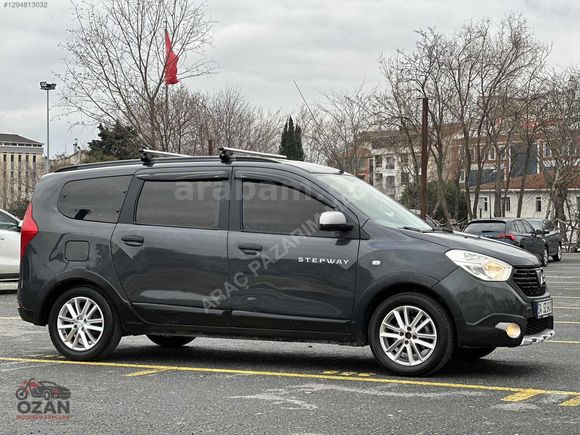 **7 KİŞİLİK** OTOMOBİL LODGY 110 BG 6 İLERİ STEPWAY 188.000 KM