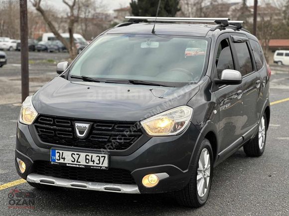 **7 KİŞİLİK** OTOMOBİL LODGY 110 BG 6 İLERİ STEPWAY 188.000 KM
