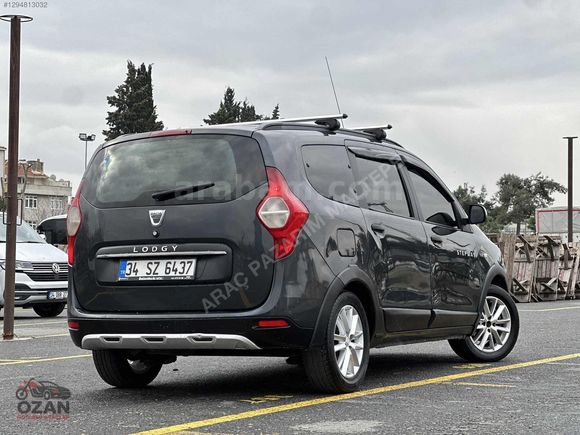 **7 KİŞİLİK** OTOMOBİL LODGY 110 BG 6 İLERİ STEPWAY 188.000 KM
