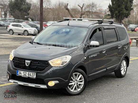 **7 KİŞİLİK** OTOMOBİL LODGY 110 BG 6 İLERİ STEPWAY 188.000 KM