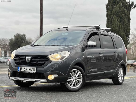 **7 KİŞİLİK** OTOMOBİL LODGY 110 BG 6 İLERİ STEPWAY 188.000 KM