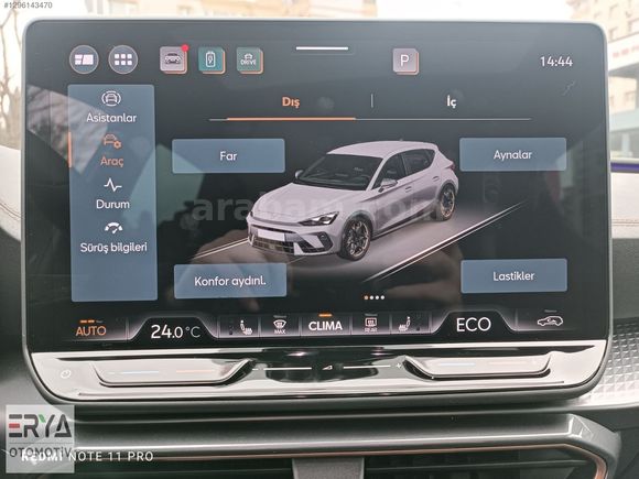CUPRA ERYA YETKİLİ BAYİ TÜRKİYE'DE TEK PHEV 272HP VZ LİNE LEON