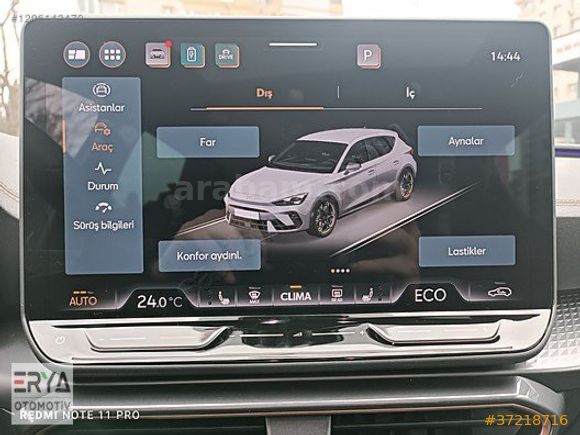 CUPRA YETKİLİ BAYİSİNDEN TÜRKİYE DE TEK 272HP VZ LİNE CUPRA LEON