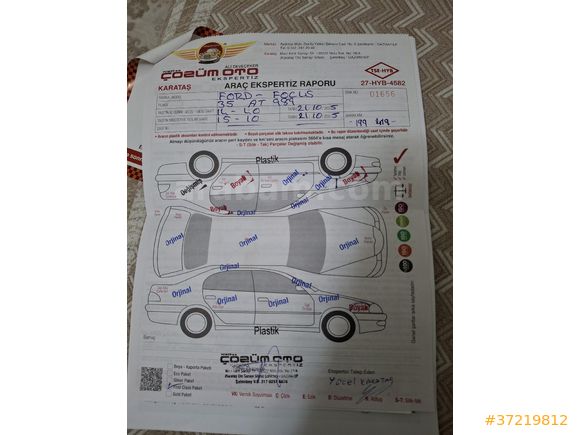 Sahibinden Ford Focus 1.6 TDCi Trend X 2014 Model Gaziantep