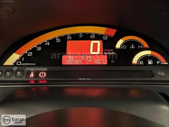 BARAN MOTORS 2008 HONDA S 2000 VSA'LI 80.385 KİLOMETRE'DE
