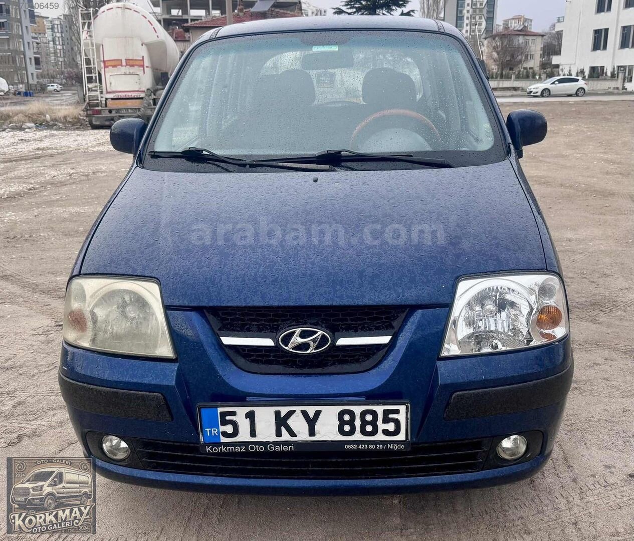 Galeriden Hyundai Atos 1.1 GLS 2009 Model Niğde 217.000 km Mavi 1