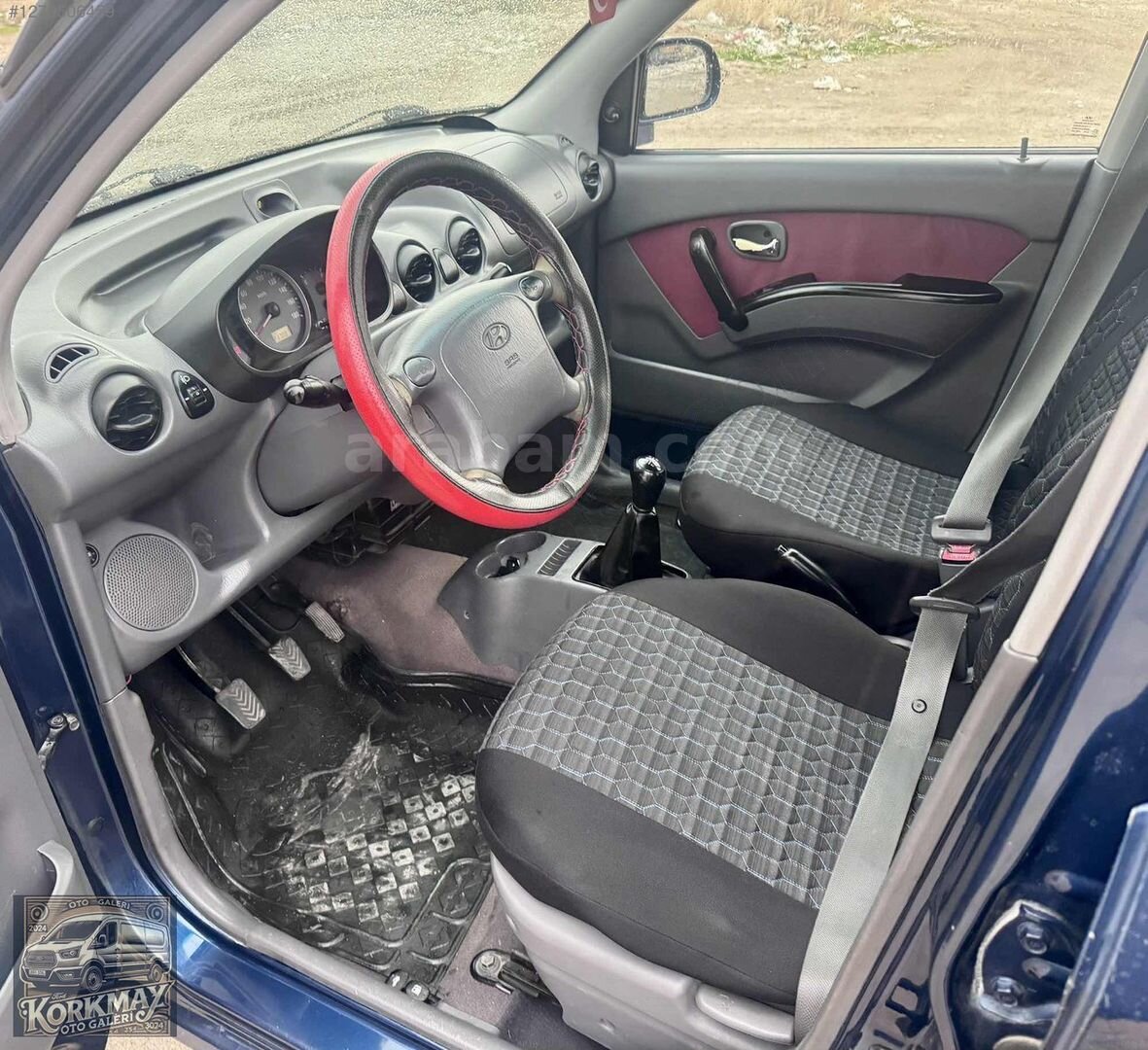 Galeriden Hyundai Atos 1.1 GLS 2009 Model Niğde 217.000 km Mavi 7