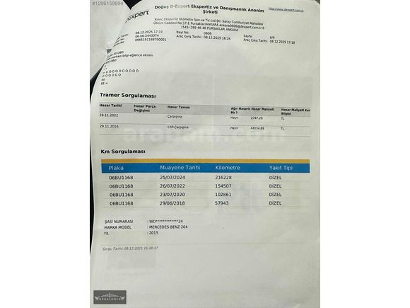 GÜNALOĞLU'dan-C200d-YETKLİ SERVİS BAKIMI-ANALOG SAAT-İMZALI SERİ