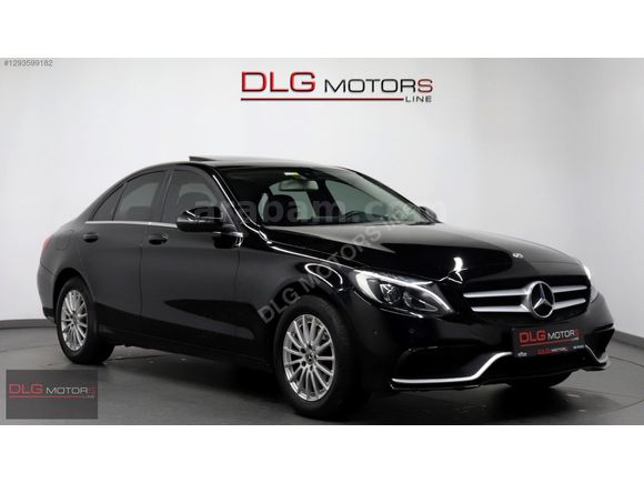 DLG MOTORS'TAN MERCEDES C200 D CAM TAVAN,NAV.,AMG ÖN ARKA TAMPON