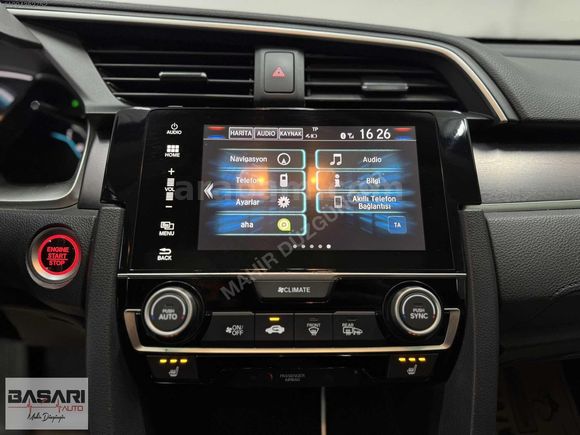 2019/102 BİNDE/HONDA CİVİC/ECO EXECUTİVE/1.6İ VTEC/FAB. LPG